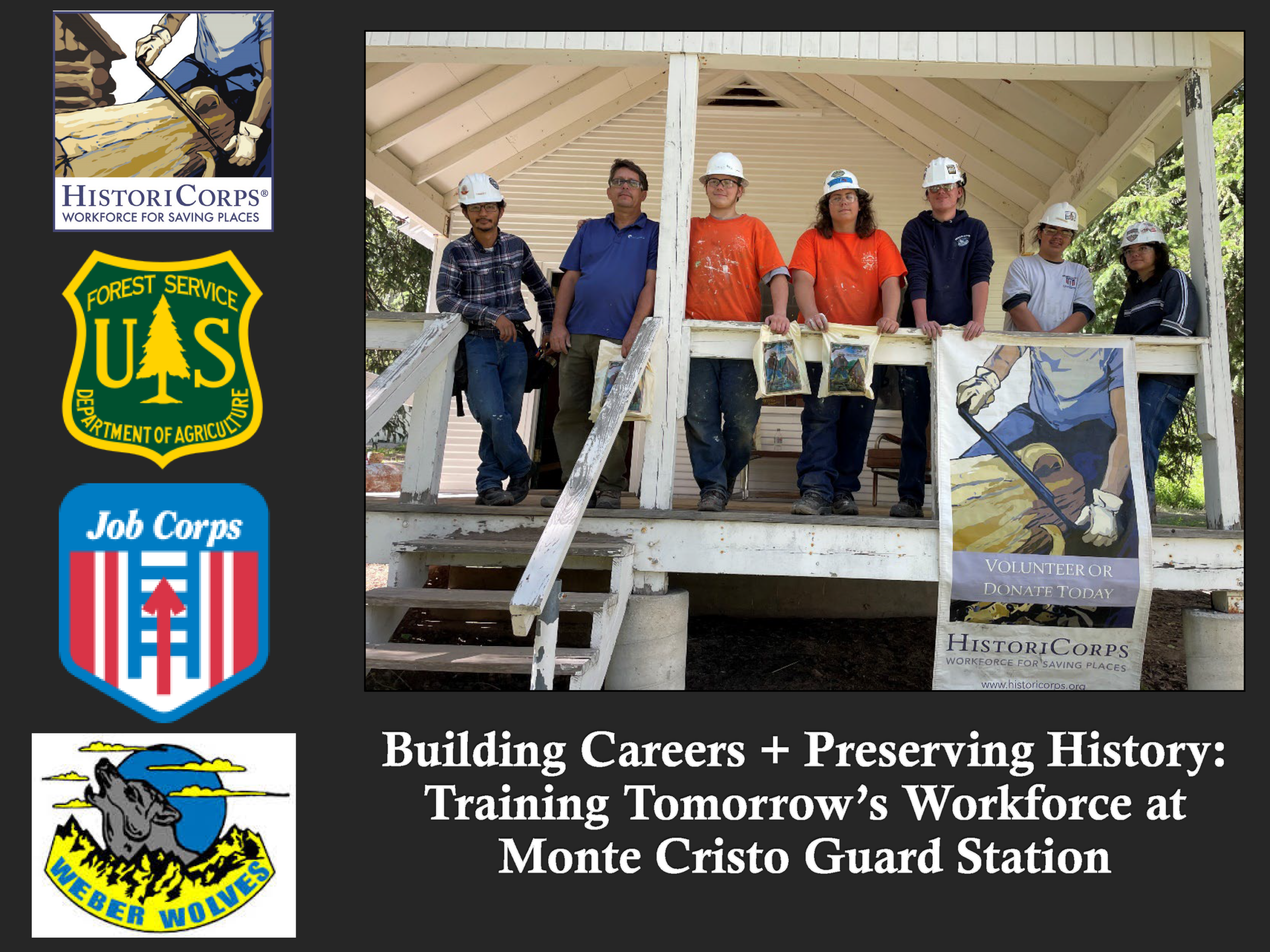 Cover of Building Careers + Preserving History Presentation